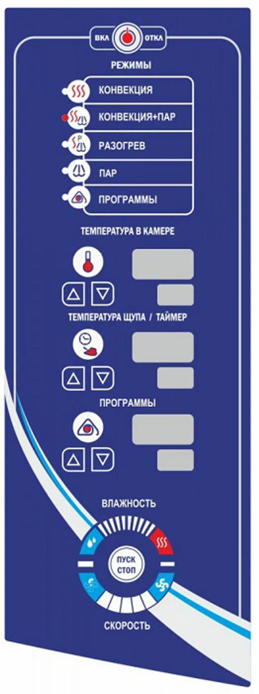 Пароконвектомат Abat ПКА 20-1/1ПМ2