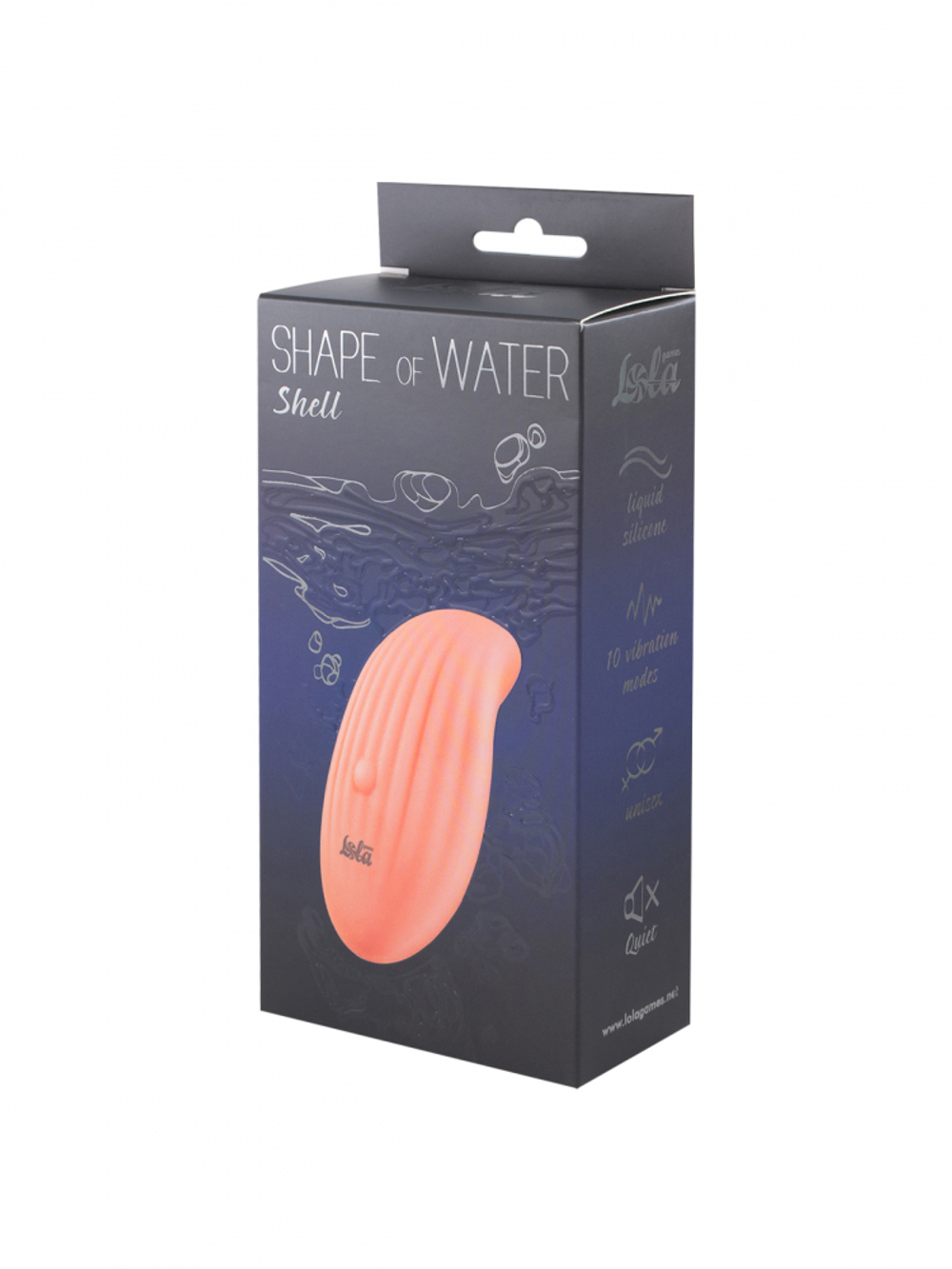 Вибратор Lola games Shape of water Shell