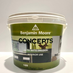 CS169. COLORSTYLE / Benjamin Moore CONCEPT WALLS & CEILINGS PAINT ULTRA MATTE FINISH