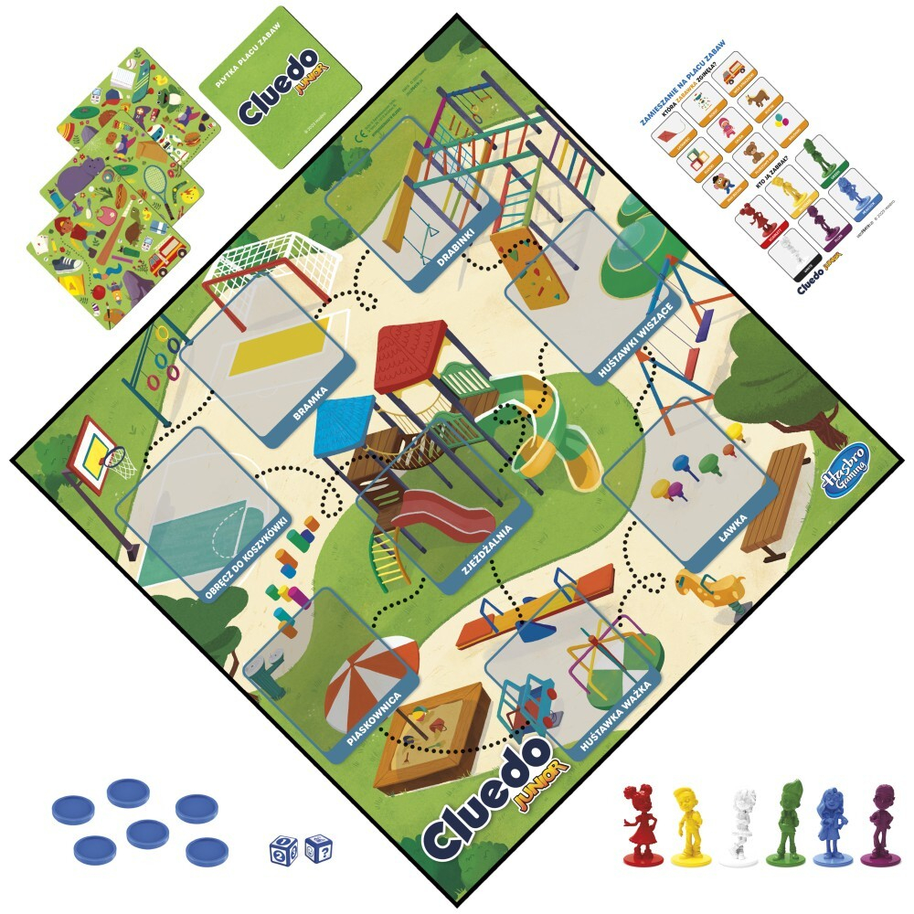 Hasbro - Игра 2 в 1 Cluedo Junior Plus F6419 / артикул   F6419  / GTIN 5010996110879