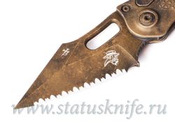 Нож Microtech Stitch Auto 169-3PLOBS Plague Outbreak Exclusive Serratedфотография - 2