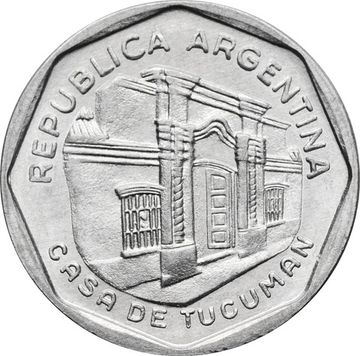 5 аустралей 1989 Аргентина