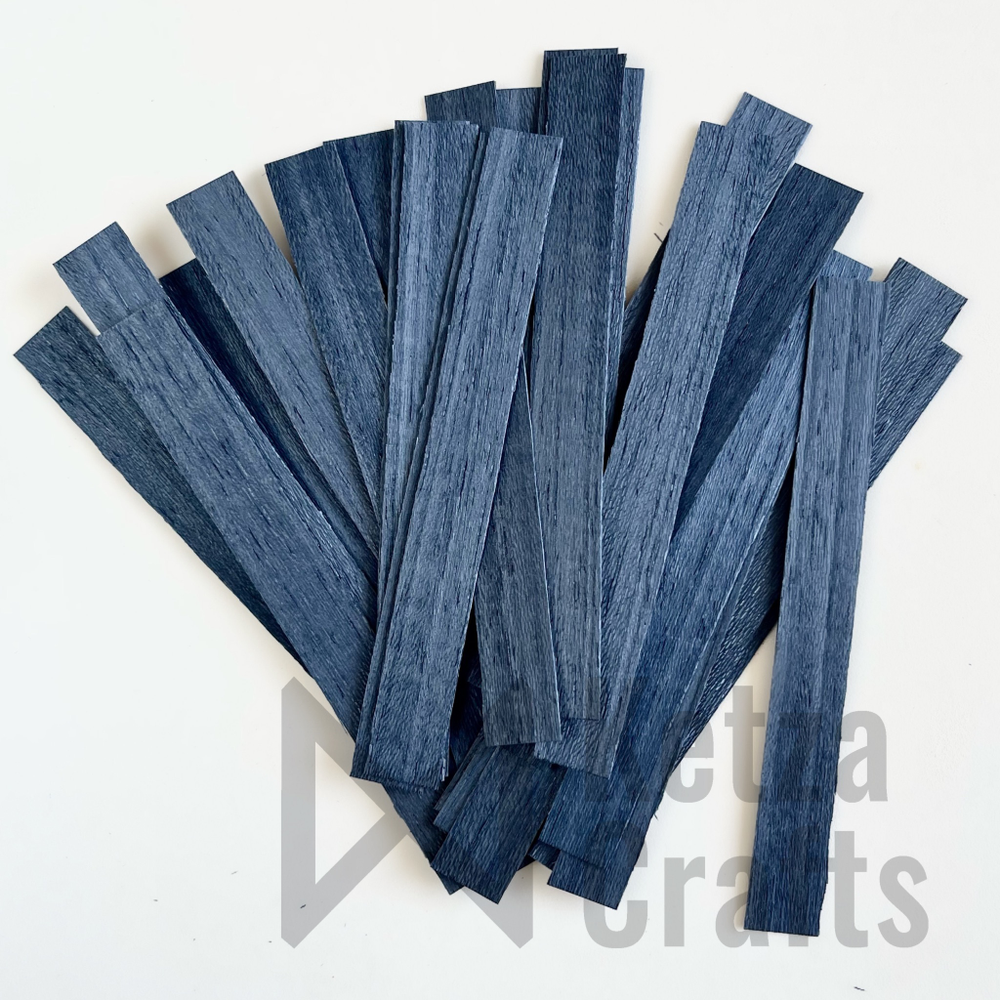 Цветной однослойный деревянный фитиль