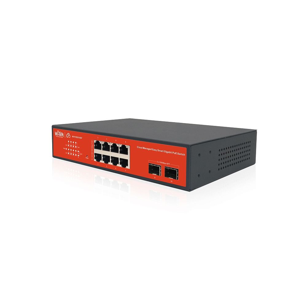 Смарт коммутатор на 8 PoE портов WI-PCES310GF