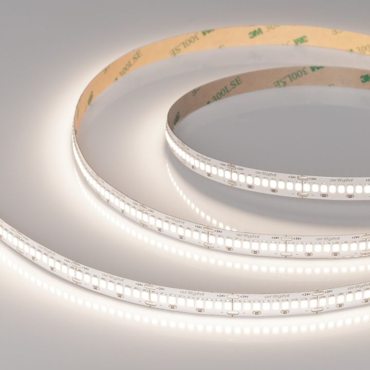 Светодиодная лента ULTRA-A288-10mm 24V Day4000 (17 W/m, IP20, 5m) Arlight 054930