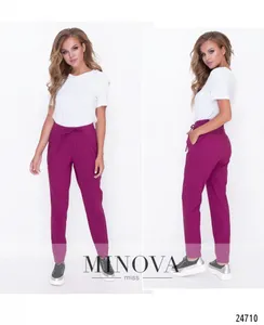 Брюки 1110-малиновый Minova