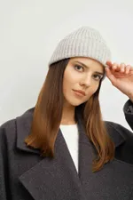 Шапка Weme вязаная серая
