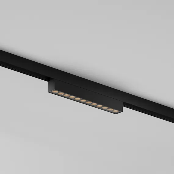 Уличный трековый светильник Точки / Points Exility IP 4000К 12Вт 36° черный Outdoor o-tr02-2-s-12wb4k