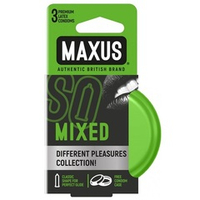 Презервативы в железном кейсе Maxus Mixed 3шт