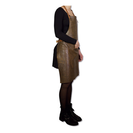 Фартук DutchDeluxes BBQ Style Vintage Brown коричневый