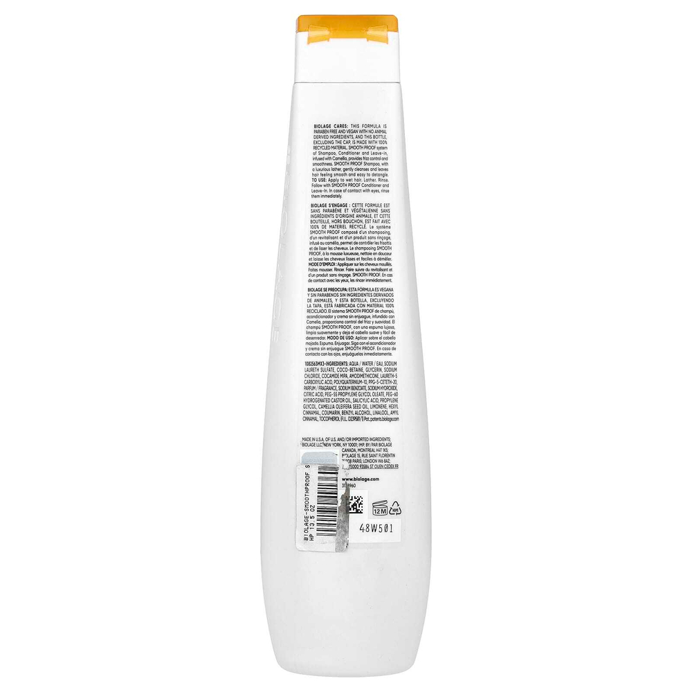 Biolage, Smooth Proof, шампунь для вьющихся волос, 400 мл (13,5 жидк. унц.)