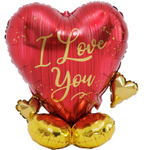 Шар Фольгированный Сердце I LOVE YOU (Красный)