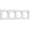 Рамка Werkel Slab на 4 поста белый матовый W0042961 4690389193514