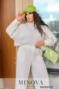 Костюм 437-молочный Minova