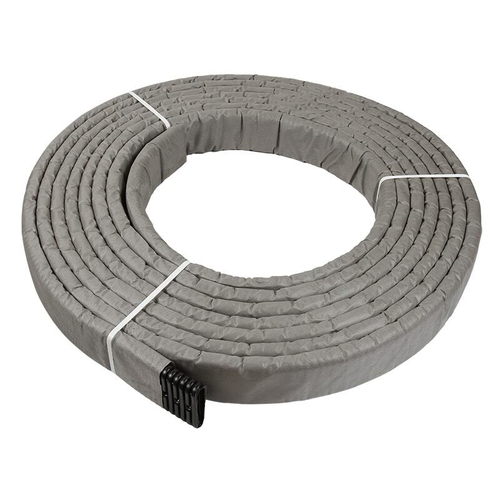 Дренажная перфорированная труба плоская 160x40 в геотекстиле