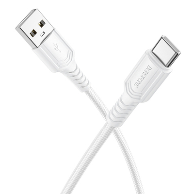 Кабель Borofone BX116 USB-Type-C White