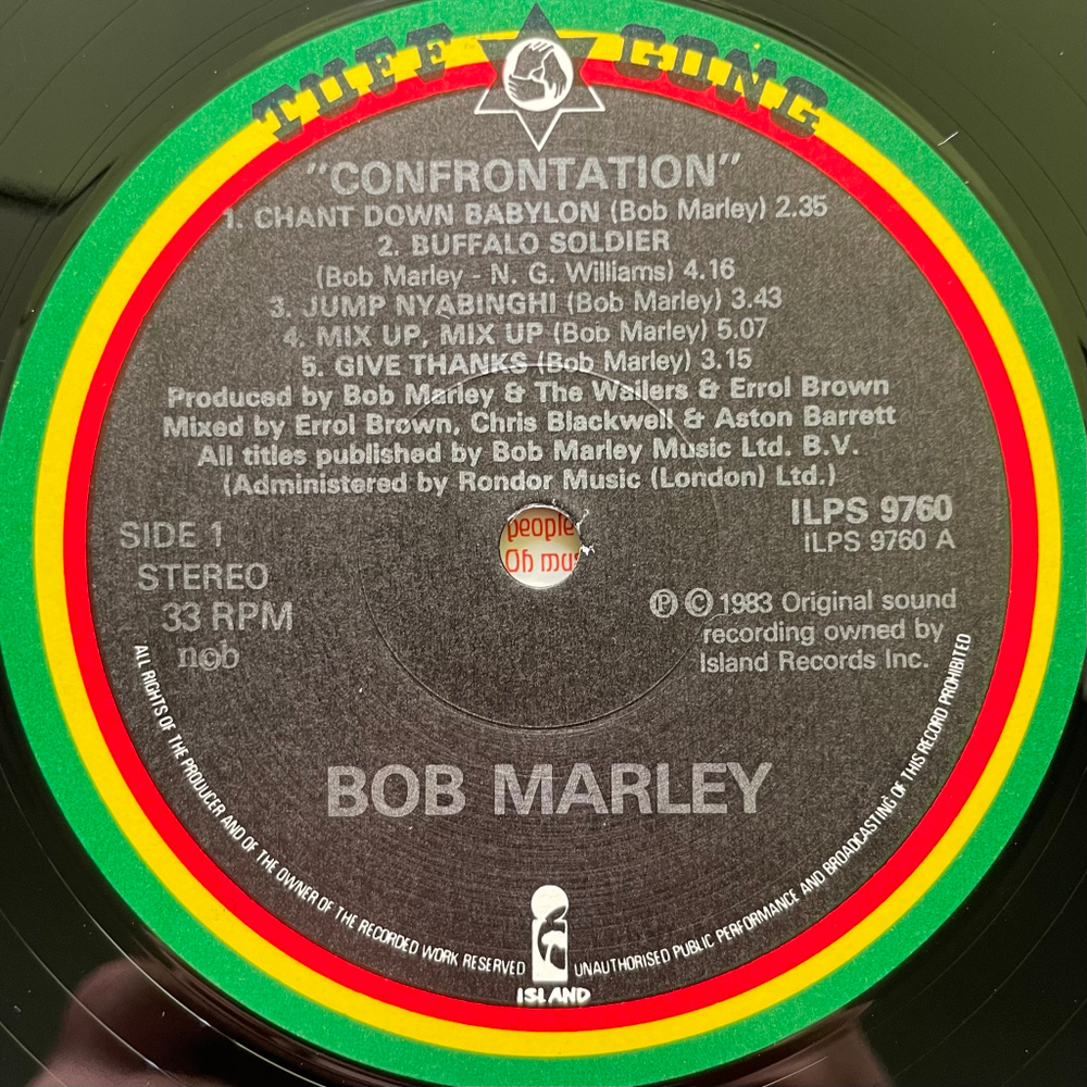 Bob Marley & The Wailers - Confrontation (Скандинавия 1973г.)
