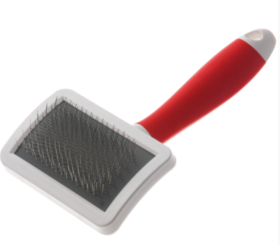 Пуходёрка ZooOne РЕД пластик малая 46831S