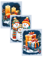 Набор кухонных полотенец, 3 шт , 45х60 см , рогожка