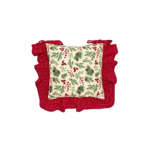 Подушка для стула декоративная "Шиповник" 40х40см