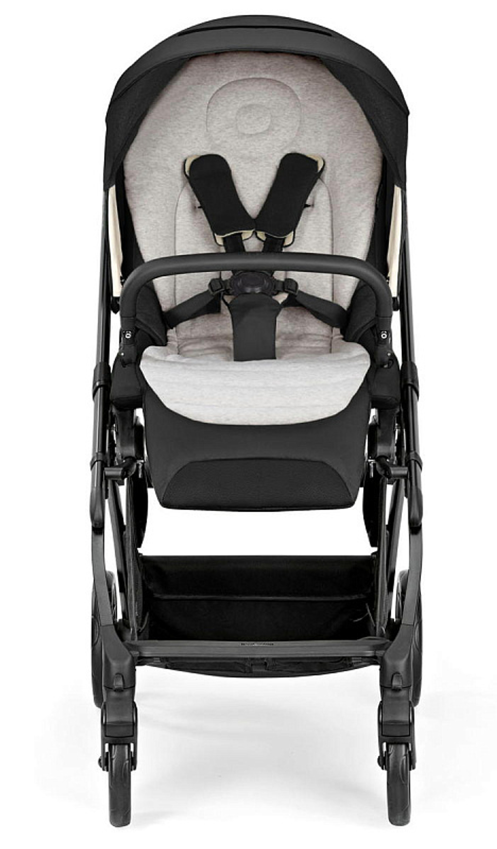 Коляска 3 в 1 Inglesina Electa System Quattro DRW 2025 с подставкой под люльку Upper Black