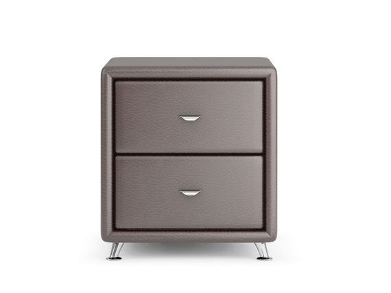 Тумбочка Bari 2/Бари 2 с доводчиком (ручка хром, с ножками) Next_014