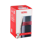 Термос для еды THERMOS TCLD-720S 0.72L, складная ложка из нержавеющей стали, синий