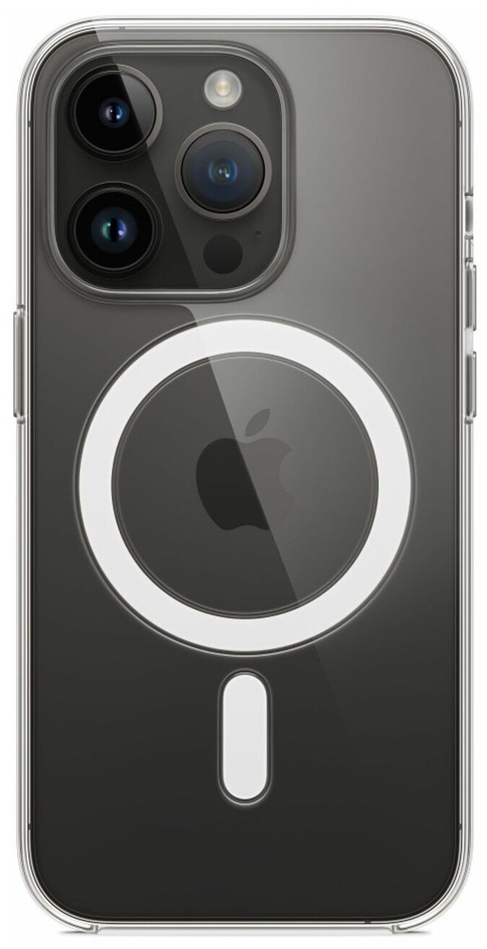 Чехол оригинальный Apple MagSafe для iPhone 14 Pro, прозрачный