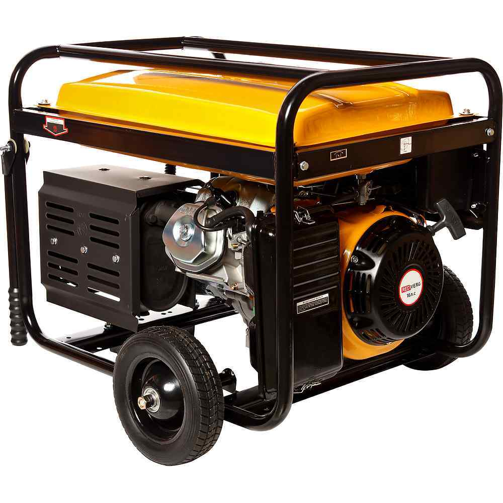 Бензиновый генератор (7.5 кВт) REDVERG RD-G7500E