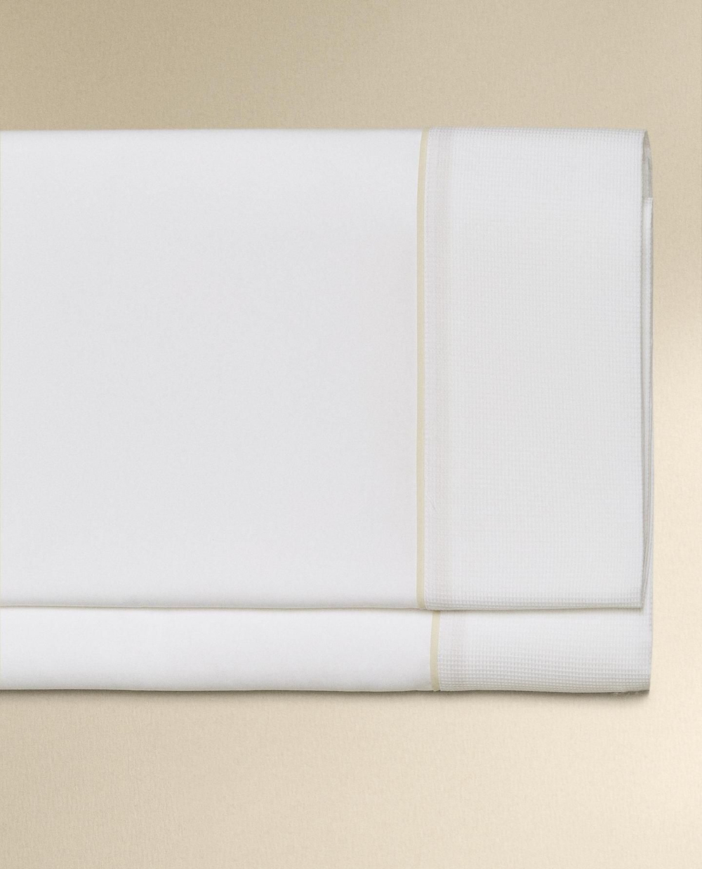 Zara Home - Простыня pika с трубой, белый, 290x280 см