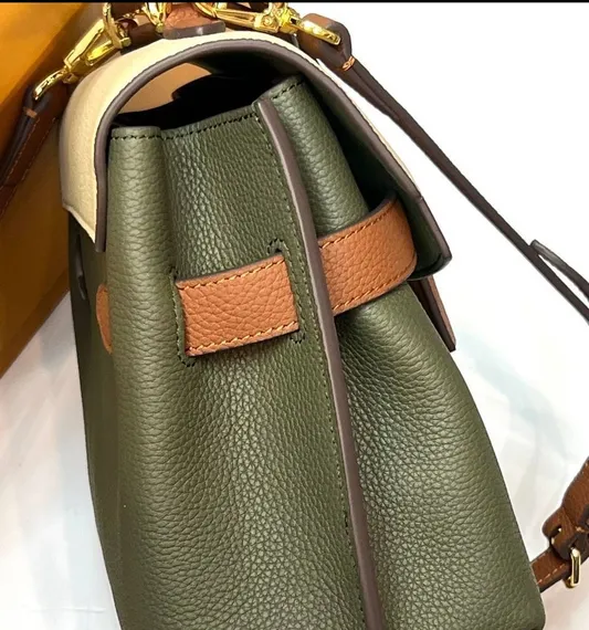 Сумка Louis Vuitton Lockme Ever BB зеленый