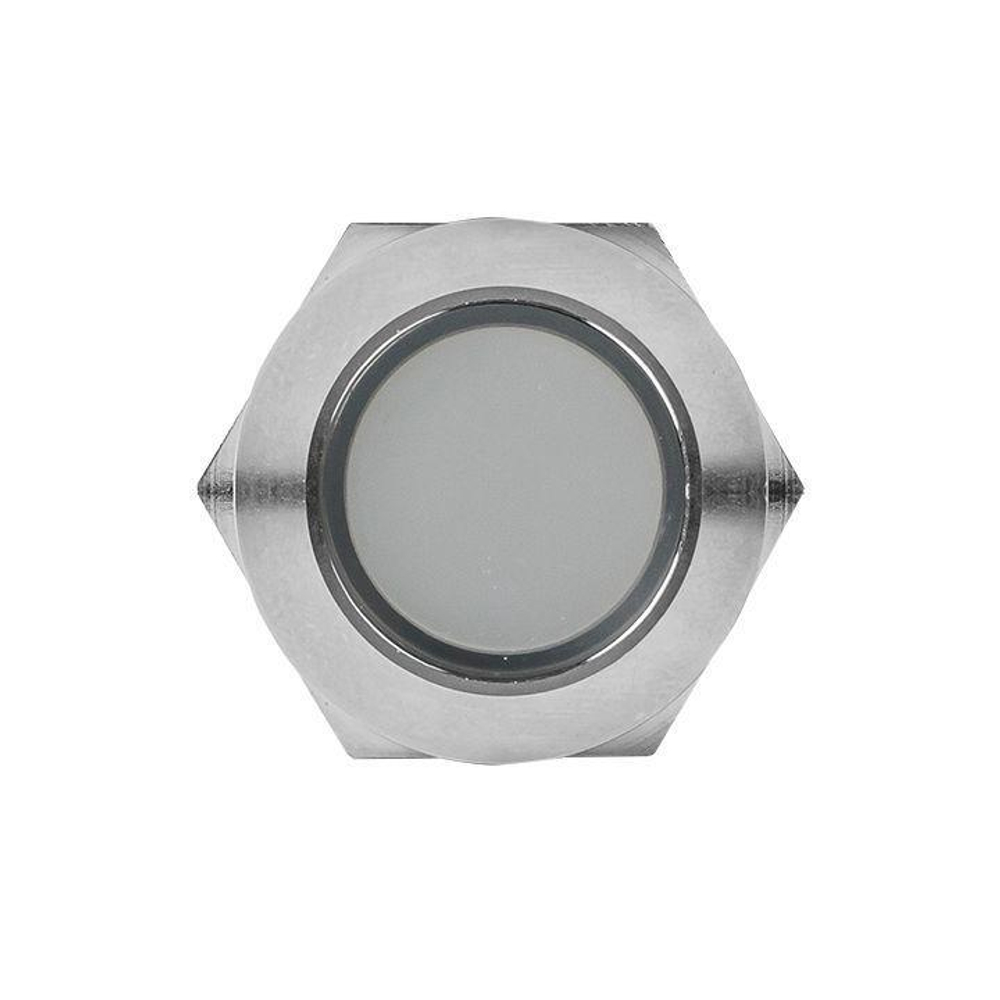 Лампа сигнальная S-Pro67 19мм бел. 230В EKF s-pro67-351