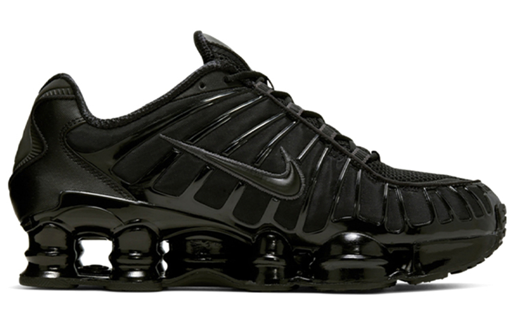 Nike shox metallic sales
