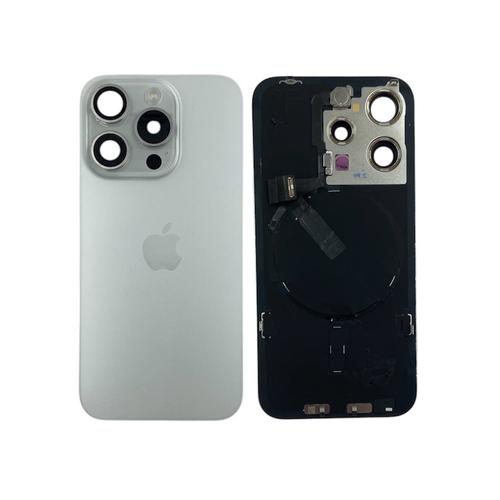 Задняя крышка для Apple iPhone 15 Pro (Снятый) Белый - OR