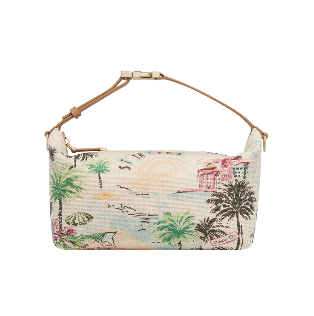 Сумка Dior Nomad DiorTravel Medium Souvenir из жаккардовой ткани Robin