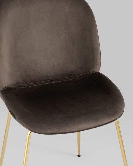 Стул Beetle коричневый 2 шт