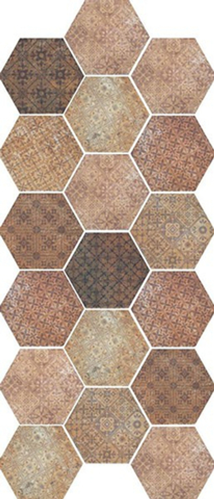 Керамогранит Pompeia Decor Marron (MNP000011)