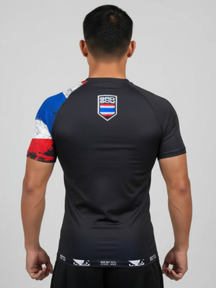Тренировочная футболка Bad Boy World Muay Thai черная