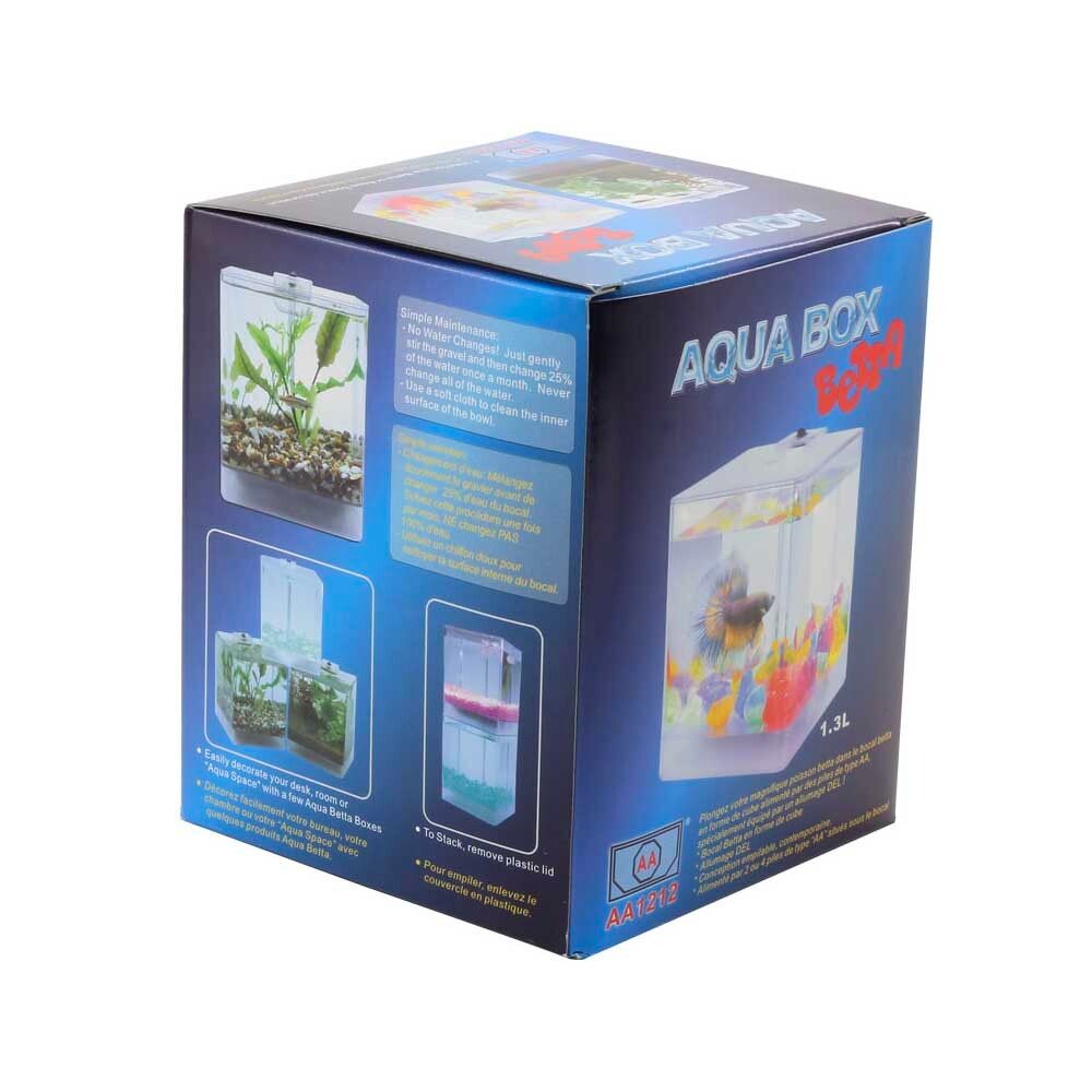 Aqua Box Betta аквариум 1,3л для петушков 12*12*14,5см