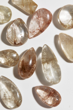 Рутиловый кварц капля