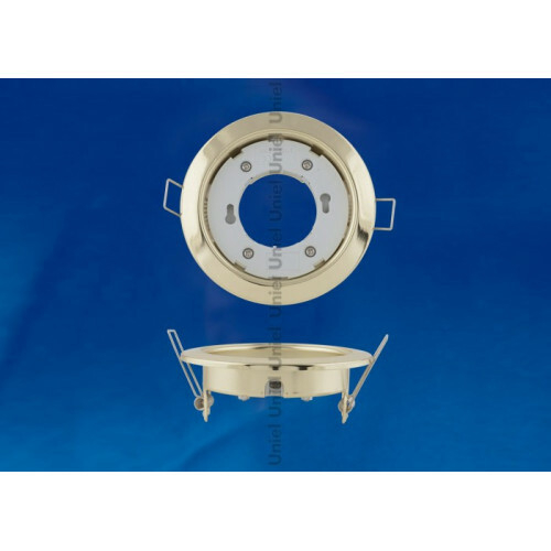 GX53/H4 CHROME 10 PROM Светильник ультратонкий встраиваемый. Цвет корпуса хром. 10 шт. в картонной упаковке.