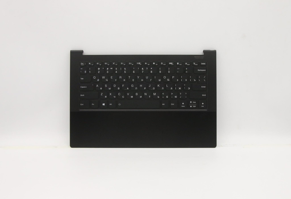 Верхняя панель с клавиатурой (топкейс) для ноутбука Lenovo Yoga 9-14ITL5. раскладка - русская, с подсветкой, черная (5CB0Z69783), оригинал