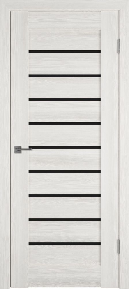 Дверь Line 3 / Bianco P / Black Gloss / Владимирские двери