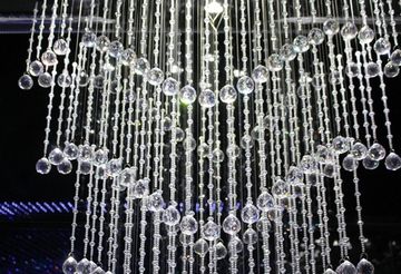 cristal  cascade chandelier  11-03  by Cristallino