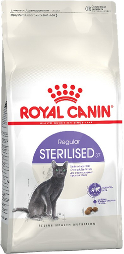 Сухой корм ROYAL CANIN Sterilised 37 для взрослых стерилизованных кошек - 2 кг