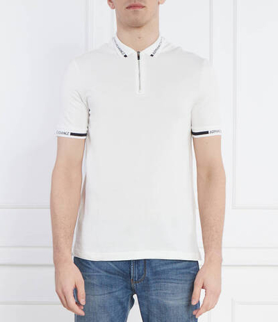 Поло Armani Exchange - белый(3DZFLH ZJM5Z)