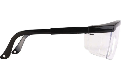Защитные очки Patriot PPG-5 открытые, прозрачные, черная окантовка 880124395