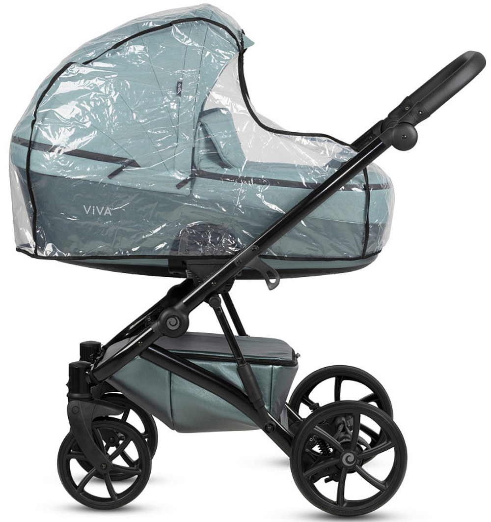 Детская коляска Tutis Viva 5 Plus Essential 2024 3 в 1 1452063 Turquoise