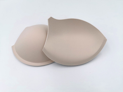 Чашки, с уступом под бретель, пуш-ап, серебристый пион, (Арт: АС50-168.85В), 80С, 85В, 90А