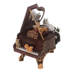 Композиция музыкальная Коты на фортепиано